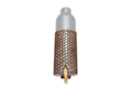 Flaschenhalter mit Soccer-Weave Punzierung