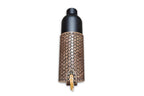 Flaschenhalter mit Soccer-Weave Punzierung und Trinkflasche