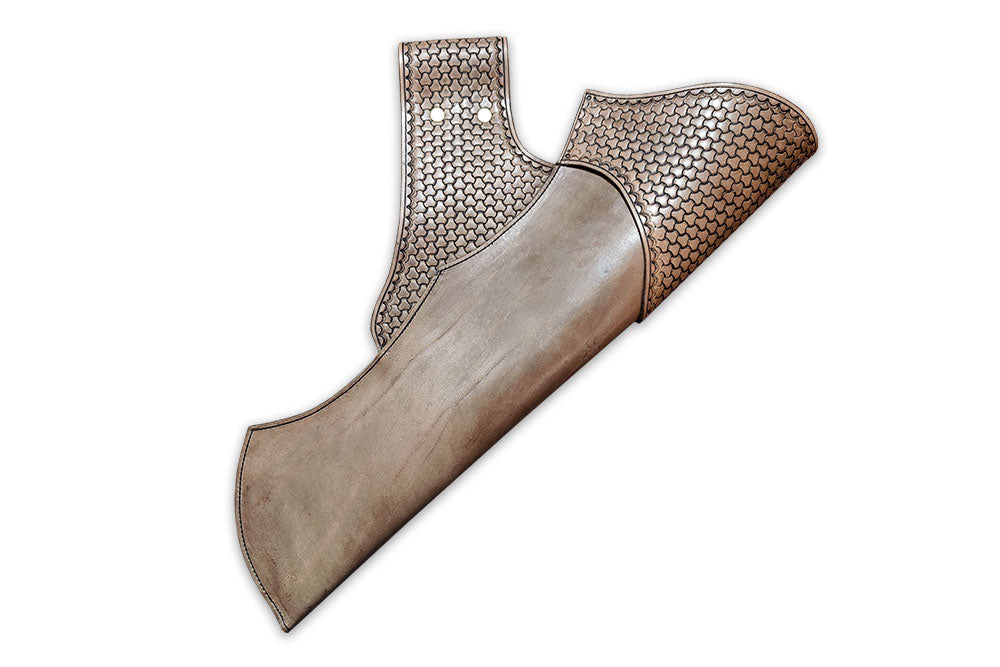 Seitenköcher "Halvar" mit Soccer-Weave Punzierung