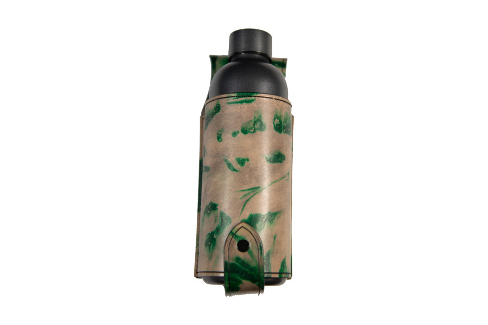 Flaschenhalter Batik mit Trinkflasche