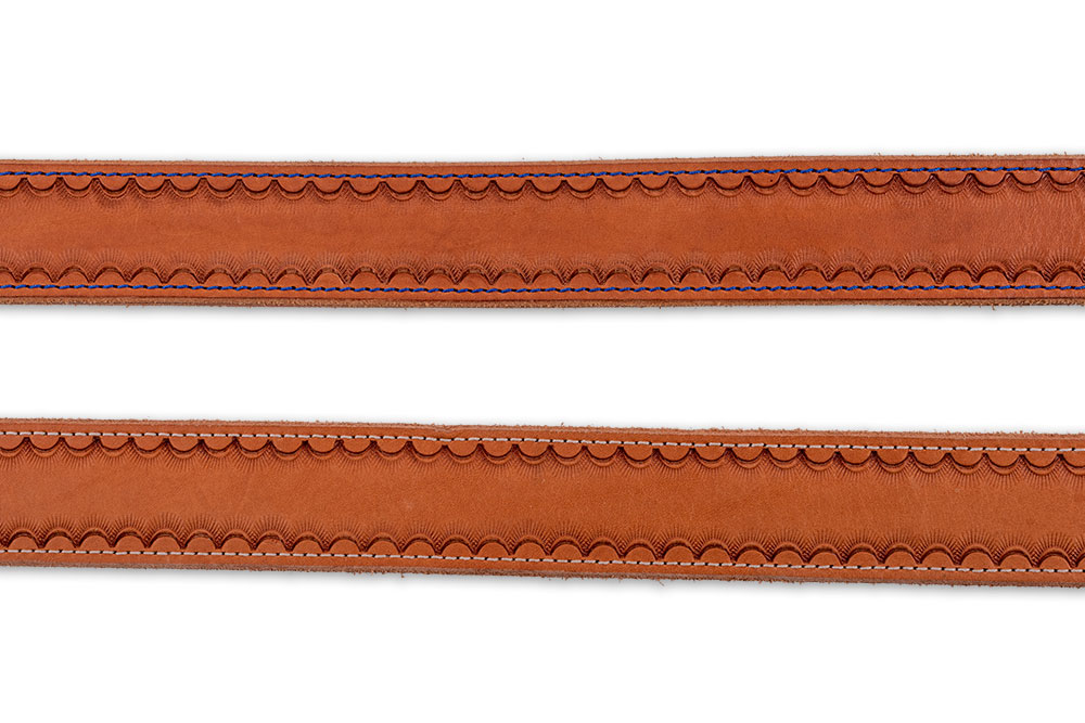 Gurt für Motivschließe, mit Punzierung